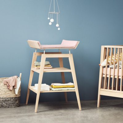 LINEA BY LEANDER Changing Table Incl. Mattress Natural-0