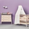 LINEA BY LEANDER Cot Canopy, White-0