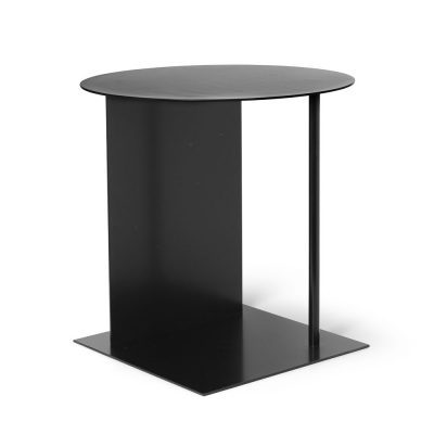 ferm LIVING Place Side Table, Black Powder Coated Metal-32901