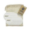 EVER ECO Reusable Bamboo Facial Pads + Cotton Wash Bag – 10 Pack-32953