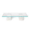 PRE ORDER - ferm LIVING Mineral Marble and Glass Coffee Table -33400