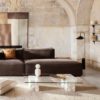 PRE ORDER - ferm LIVING Mineral Marble and Glass Coffee Table -33402