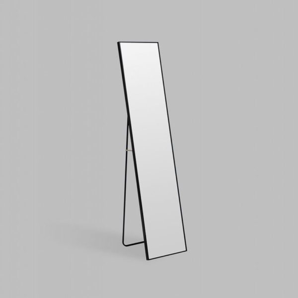 MIDDLE OF NOWHERE Simplicity Standing Full-Length Mirror, Black 35x152cm-0