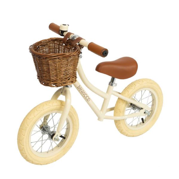 BANWOOD First Go Balance Bike, Cream-33993