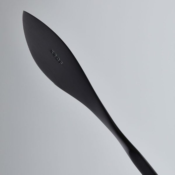 KROF Collection No.1 Matte Black 24pc Cutlery Set-34029