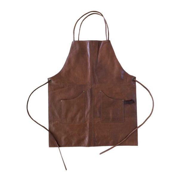 NORDIC ROOMS Leather Apron, Crossover-33753