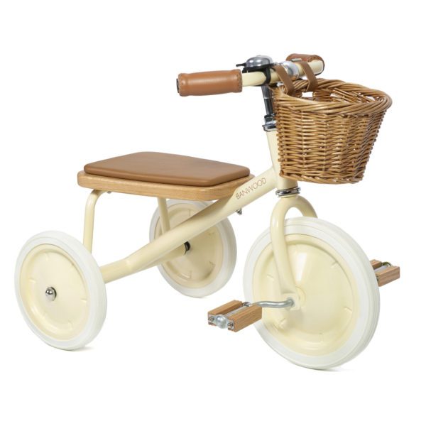PRE ORDER - BANWOOD Trike/Tricycle, Cream-34487
