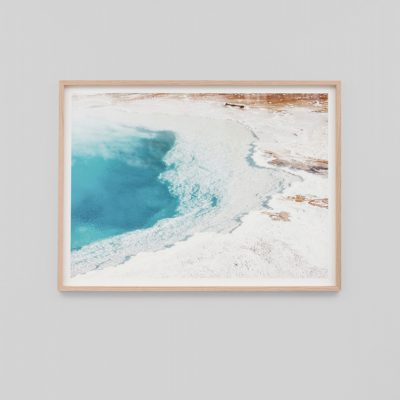 MIDDLE OF NOWHERE Crystal Lake with Frame 113x84cm-0