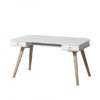 OLIVER FURNITURE Wood Desk, H 66cm/Adjustable Legs-34793