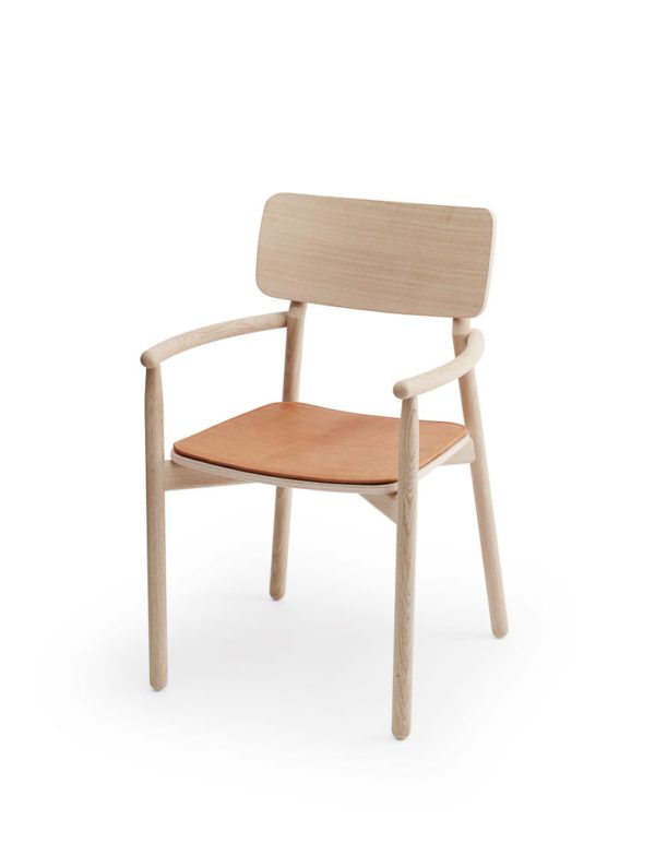 SKAGERAK Hven Arm Chair, Oak-35414
