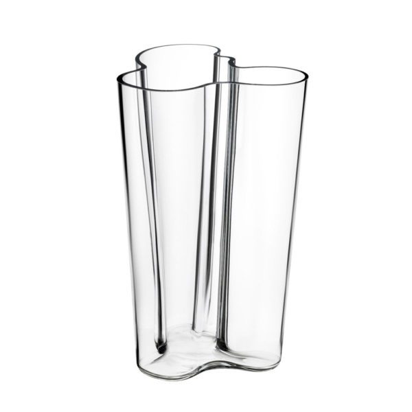 IITTALA Aalto Vase, 25.1cm Clear-0