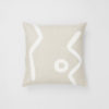 MIDDLE OF NOWHERE Sunday White 1 Cushion, 50x50 cm -0