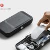 ORBITKEY Nest Ash, Portable Desk Organiser + Wireless Charger