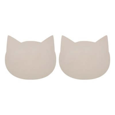 LIEWOOD Gada Silicone Placemat – Set of 2, Cat Sandy-0