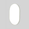 MIDDLE OF NOWHERE Bjorn Oval Mirror, Silver - 50x75cm-35958