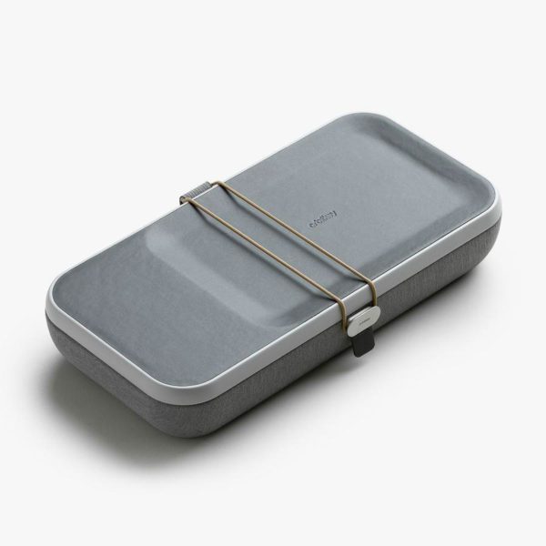 ORBITKEY Nest Ash, Portable Desk Organiser + Wireless Charger-35480