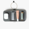 ORBITKEY Nest Ash, Portable Desk Organiser + Wireless Charger-35481