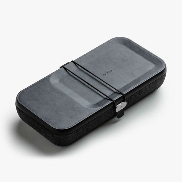 ORBITKEY Nest Black, Portable Desk Organiser + Wireless Charger-35487