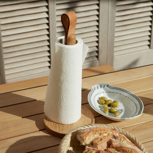 SKAGERAK Norr Paper Towel Holder, Oak/Leather-36288