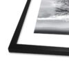 Nordic Slim Frame Premium Plexiglass, White – 3 Sizes