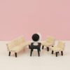 LUNDBY DIY Doll’s Living Room Furniture Set-36785