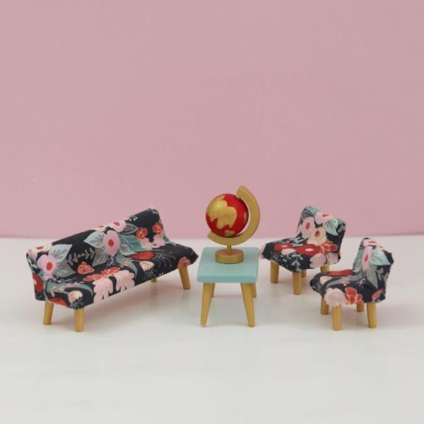 LUNDBY DIY Doll’s Living Room Furniture Set-36786