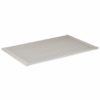 DESIGNSTUFF Silicone Fold Dish Drying Rack, Light Grey