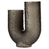 AYTM Arura High Glass Vase H40cm, Black