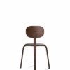 PRE-ORDER | AUDO CPH (Ex MENU) Afteroom Plywood Chair, Dark Stained Oak