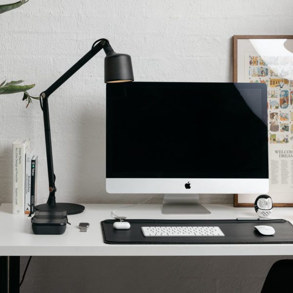 ORBITKEY Desk, Mat Stone – 2 Sizes