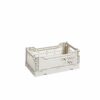 HAY Colour Storage Crate, Light Grey, Small