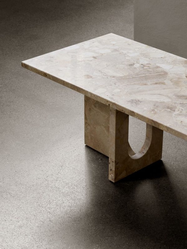 AUDO CPH (ex MENU) Androgyne Lounge Coffee Table, 120x45cm, Sand/Sand