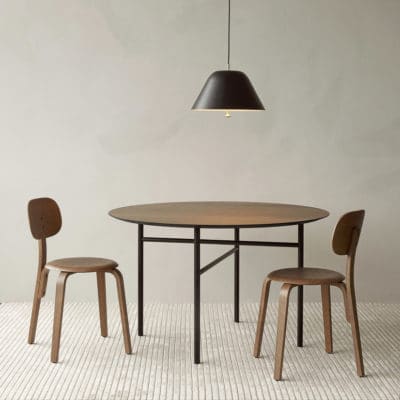 PRE-ORDER | AUDO CPH (Ex MENU) Afteroom Plywood Chair, Dark Stained Oak