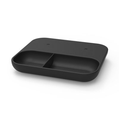 KREAFUNK Care Series WiTray Wireless Charger Tray, Black