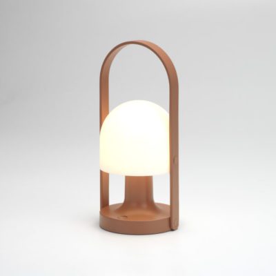 MARSET Follow Me Lamp (Portable+Rechargeable) Night Light, Terracotta