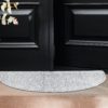 CHILEWICH Welcome Mat, Shag In Out Mat Heathered/Fog 53x91cm