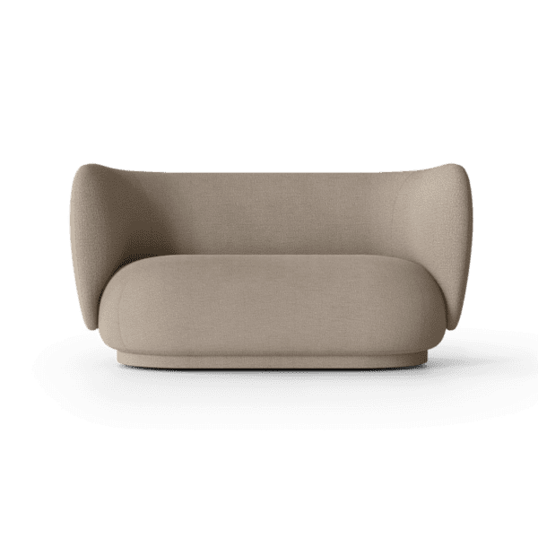 PRE-ORDER | ferm LIVING Rico Sofa 2 Seater, Boucle Sand