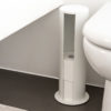 DESIGNSTUFF Toilet Roll Storage Holder, White