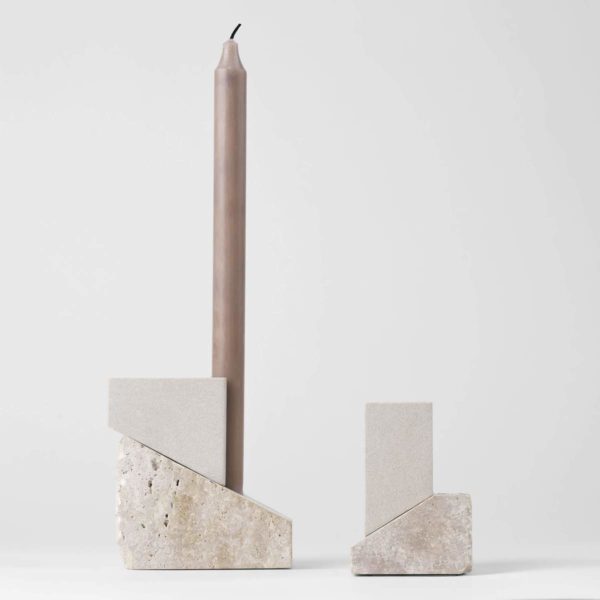 KRISTINA DAM STUDIO Offset Sculpture Candleholder Vol. 2