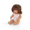 MINILAND Baby Doll Caucasian Girl Red Head 38cm