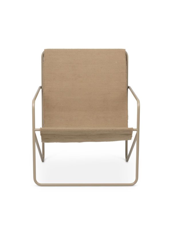 ferm LIVING Desert Indoor Outdoor Lounge Chair Cashmere/Sand