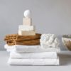 METTE DITMER Geo Bath Mat, Organic Cotton, 50x80cm, Off-White