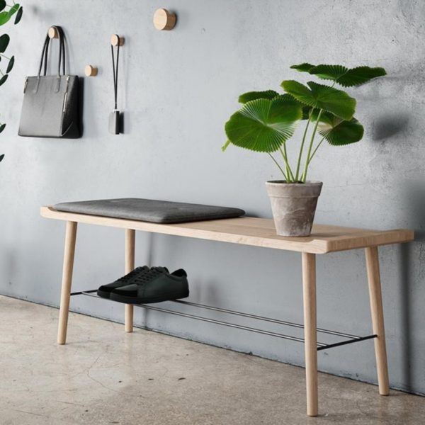 PRE ORDER - BY WIRTH Scala Bench, Nature Oak