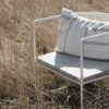 KRISTINA DAM STUDIO Bauhaus Seating Cushion Lounge Chair, Beige Fabric