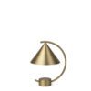 ferm LIVING Meridian Table Lamp, Portable, Brass