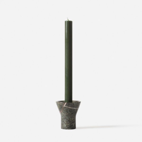 CITTA Flare Candle Holder, Forest Green