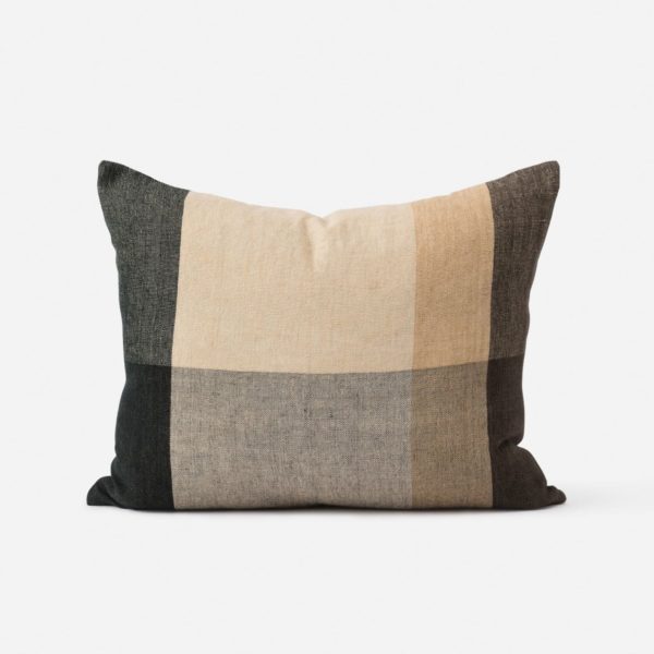 CITTA Morandi Handwoven Linen Cushion, Multi