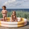 LIEWOOD Savannah Kids Inflatable Indoor/Outdoor Pool, Stripe Tuscany Rose/Crème de la Crème