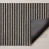 CHILEWICH Utility Door Mat, Shag In Out Mat, Breton Stripe/Gravel 61x91cm