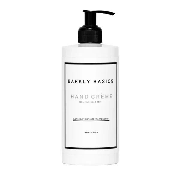 BARKLY BASICS Hand Cream, Nectarine & Mint, 500ml